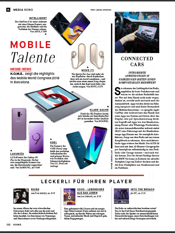 H.O.M.E. Magazin – Mobile Talente