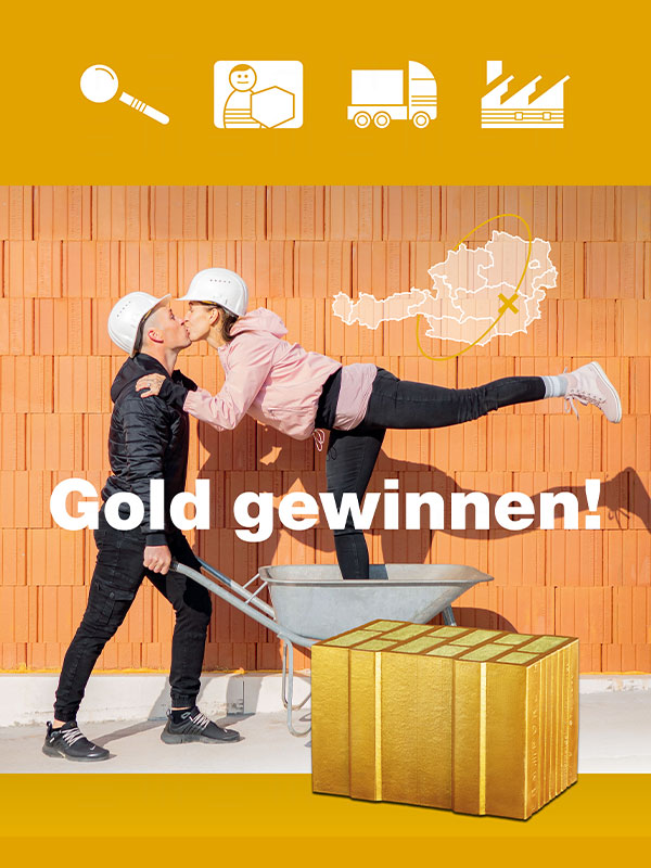 Gold gewinnen!